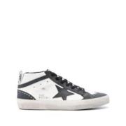 Mid Star Leather Sneakers