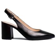 Svart Slingback Décolleté Sko