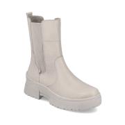 Beige Chelsea Boots