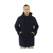 Lang ull bouclé parka