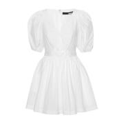 Puff Sleeve Mini Dress