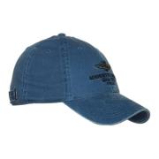 Baseball Cap Blå/Navy Bomull Logo