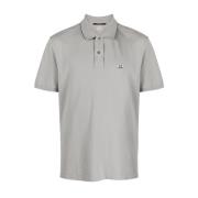 Logo Patch Pique Polo Shirt