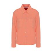 Oransje Skjorte for Kvinner Ss22