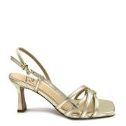 Laminert platina sandal