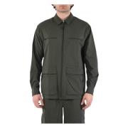 Nylon Ripstop Overshirt Jakke for Menn