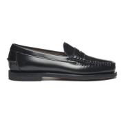 Klassiske Skinnloafers for Menn