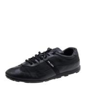 Pre-owned Svart nylon Prada joggesko