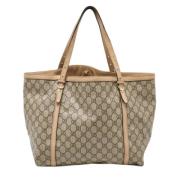 Pre-owned Beige skinn Gucci Tote