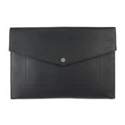 Pre-owned Leather clutches