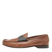 Pre-owned Leather flats