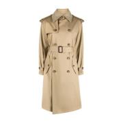 Beige Trenchcoat med Belte