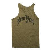 New York Avslappet Tank Top