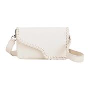 Assisi Stitch Vacchetta Linen Crossbody Bag