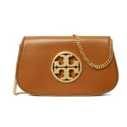 Reva Logo-Plaque Clutch Veske