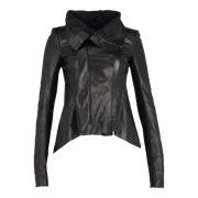 Pre-owned Leather outerwear