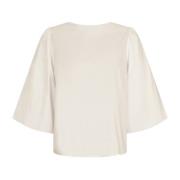 Vendbar Poplin Bluse - Ivory