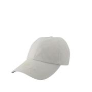 Hvit Applique Cap - Syntetisk Materiale