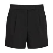 Svart High Waist Vola Shorts