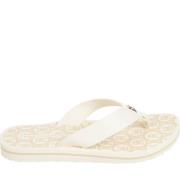 Beige Flip Flops for kvinner