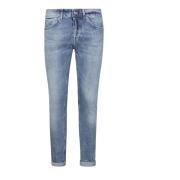 Hvit Slim Fit Jeans