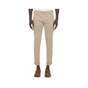 Beige Slim Fit Herrebukser