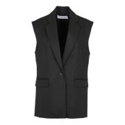 Svart Jakke Vest