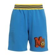 Bear Patch Bomull Track Shorts