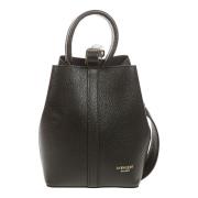 Flavia Skinn Bucket Bag med Stropp