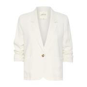 Crocamia Kort Blazer - Hvit