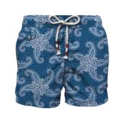 Menns Strand Shorts Micro Mønster