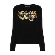 Barocco Print Crew Neck Sweater