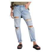 Lav Midje Saints Ripped Boyfriend Jeans