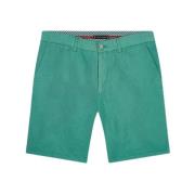 Lin og Bomull Bermuda Shorts