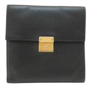 Pre-owned Leather wallets