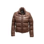 Pre-owned Leather outerwear