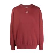 Bordeaux Crewneck Bomullsgenser