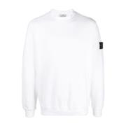 Hvit Compass Sweatshirt