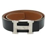 Pre-owned Leather belts