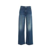 Blå Baggy Jeans Aw24