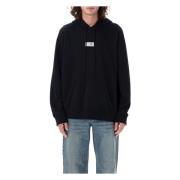 Sort Strikkeplagg Tag Hoodie Aw24