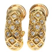 Pre-owned Yellow Gold earrings