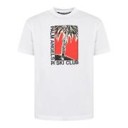 Ski Club T-Shirt Hvit