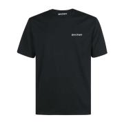 Sort Crew-neck T-skjorte