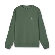 Duck Green Standard Crew Logo Sweat