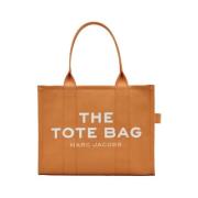 Appelsin Stor Tote Bag med Logo