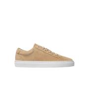 Beige Spin Suede Sneakers