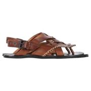 Pre-owned Leather sandals