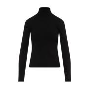 Svart Turtleneckgenser Aw24