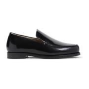 Sort Loafer Sko Elegant Stil